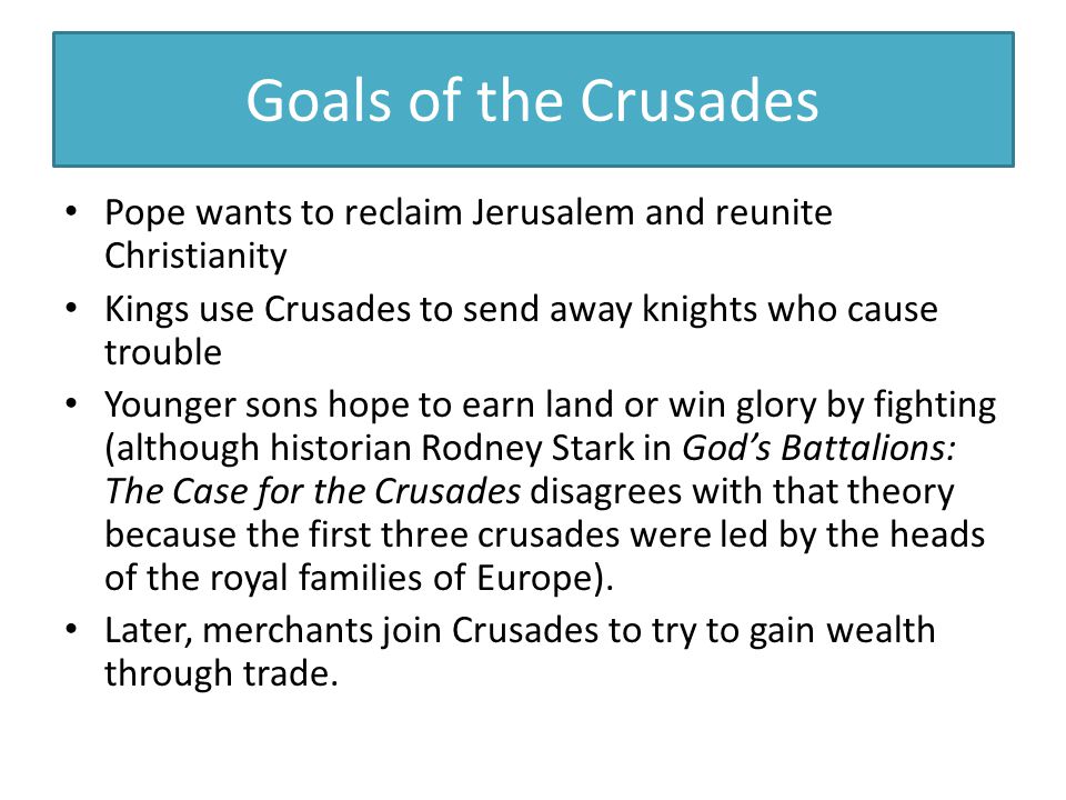 Why did the First Crusade succeed while later Crusades failed